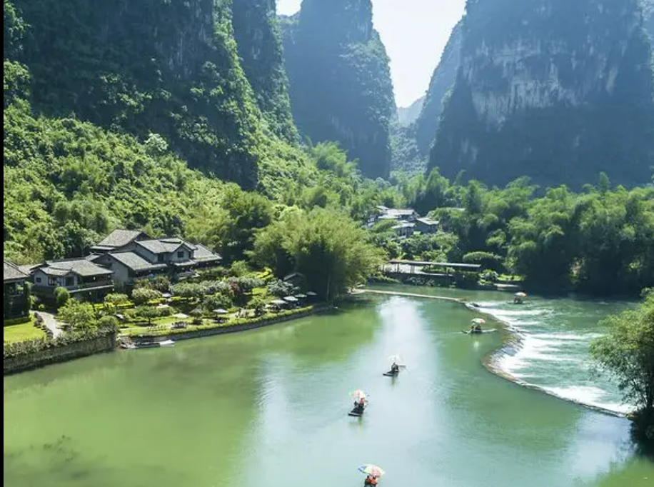 rafting in yangshuo